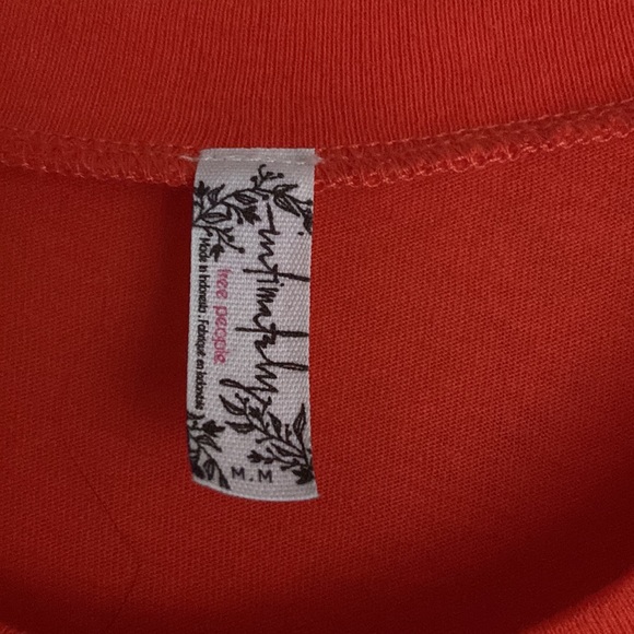 FREE PEOPLE-Bodysuit Tangerine M - Picture 6 of 12